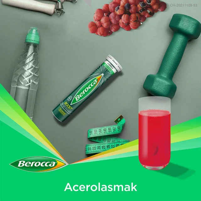 Berocca Boost brustabletter med koffein (35 mg)