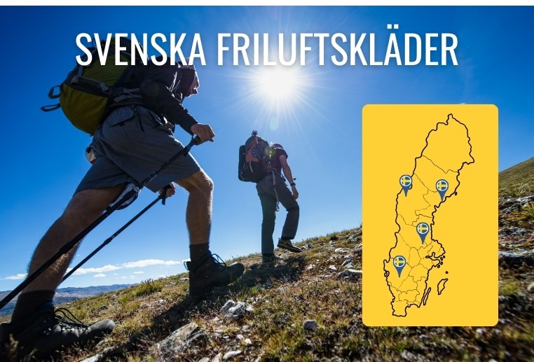 svenska friluftskläder